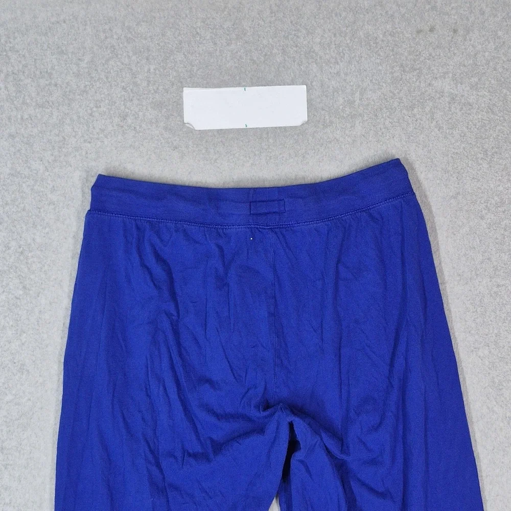 Polo Ralph Lauren Men Sleepwear M Blue Pajama Pants Joggers Logo 26